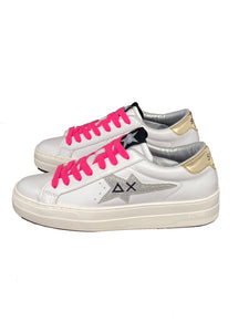 SNEAKERS BIANCA/ARGENTO Z41237 BETTY