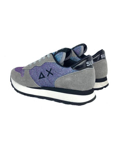 SNEAKERS DONNA GRIGIE Z41203 ALLY THIN GLITTER