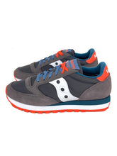 Carica l&#39;immagine nel visualizzatore di Gallery, SNEAKERS GRIGIE/ARANCIO S2044-615 JAZZ O&#39;
