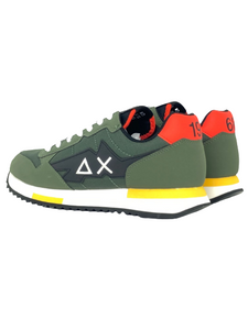 SNEAKERS UOMO VERDE MILITARE Z42120 NIKI SOLID