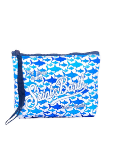 POCHETTE FANTASIA SQUALI CON LOGO