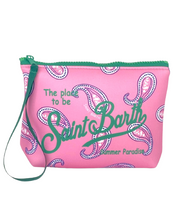 Carica l&#39;immagine nel visualizzatore di Gallery, POCHETTE ROSA FANTASIA BANDANNA
