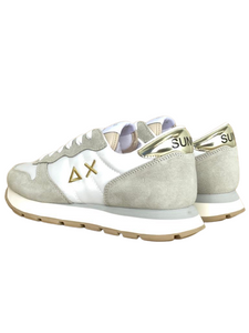 SNEAKERS BIANCO/ORO Z33202 ALLY GOLD SILVER