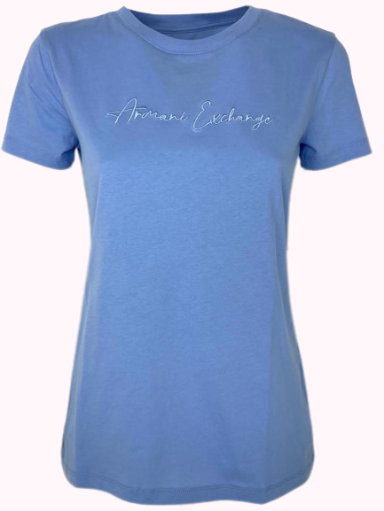 T shirt 2025 azzurra donna