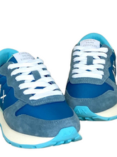 Carica l&#39;immagine nel visualizzatore di Gallery, SNEAKERS AZZURRE Z33201 ALLY SOLID NYLON
