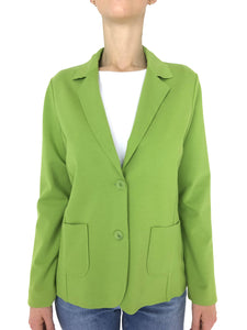 GIACCA DONNA MONOPETTO VERDE LIME