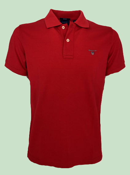 POLO UOMO ROSSA 100% COTONE