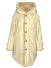 Carica l&#39;immagine nel visualizzatore di Gallery, CAPPOTTO DONNA TEDDY REVERSIBILE BEIGE
